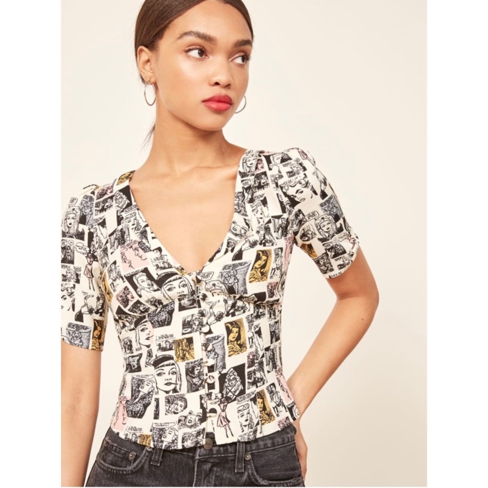 🔴SOLD 🔴NWT Reformation Devon top